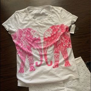 New white T-shirt Crown and ivy brand size L